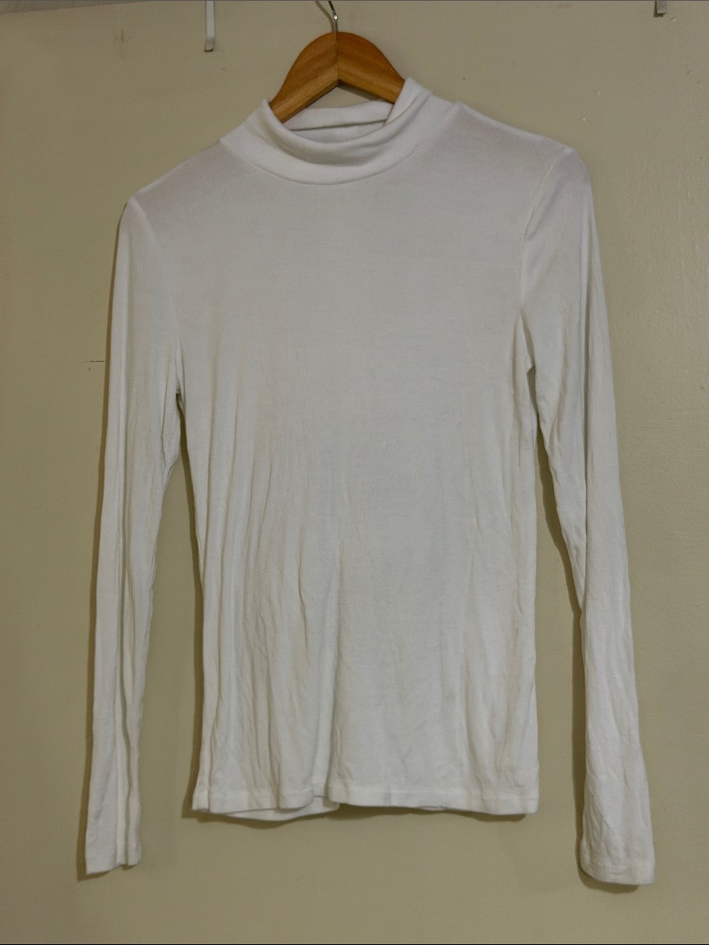 Aritzia Babaton ribbed long sleeve top
